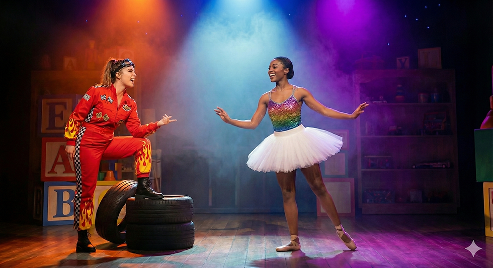 Midnight in the toyshop