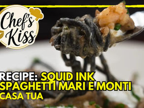 Squid Ink Spaghetti Recipe