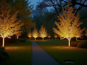 Enhancing Your Outdoor Landscape Lighting through Expert Tree Care Practices
