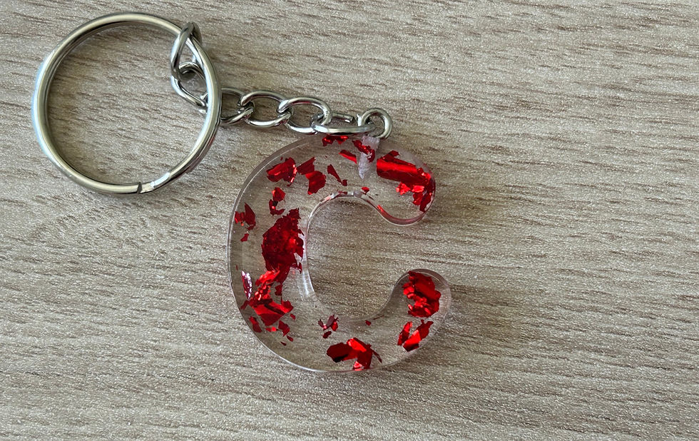 Miniature : Porte-clé lettre C