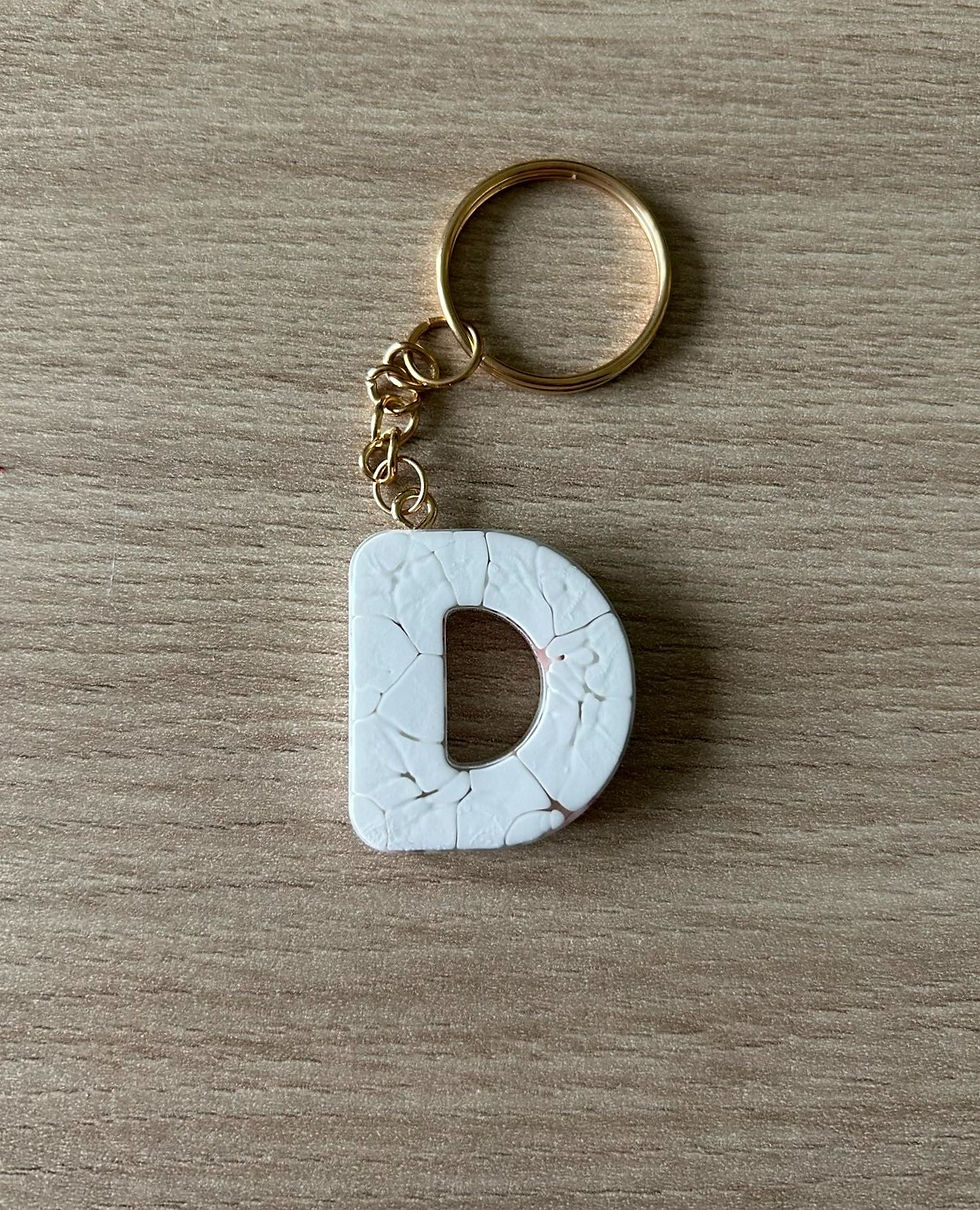 Miniature : Porte-clé lettre D