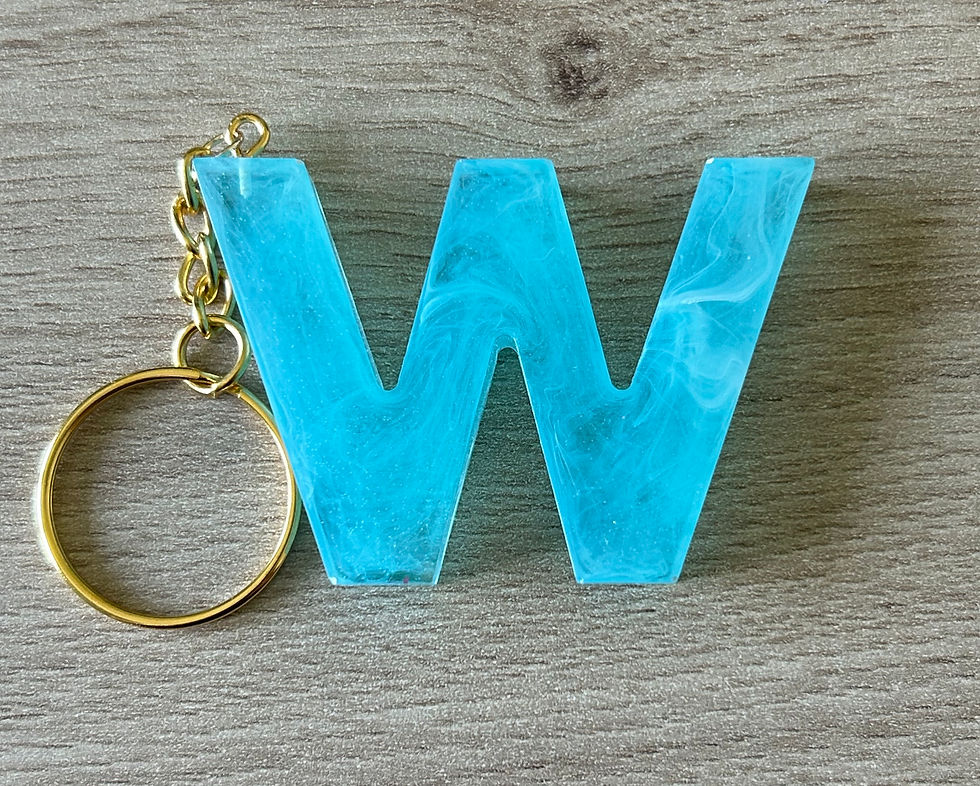 Porte-clé lettre W