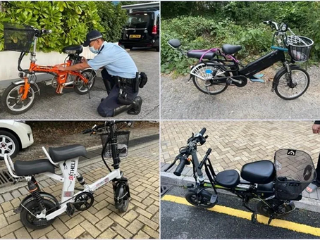 非法駕駛電動車輛