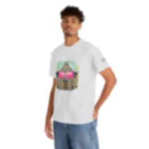 Find Your Joy T-Shirt — Colorful Retro House Graphic Tee