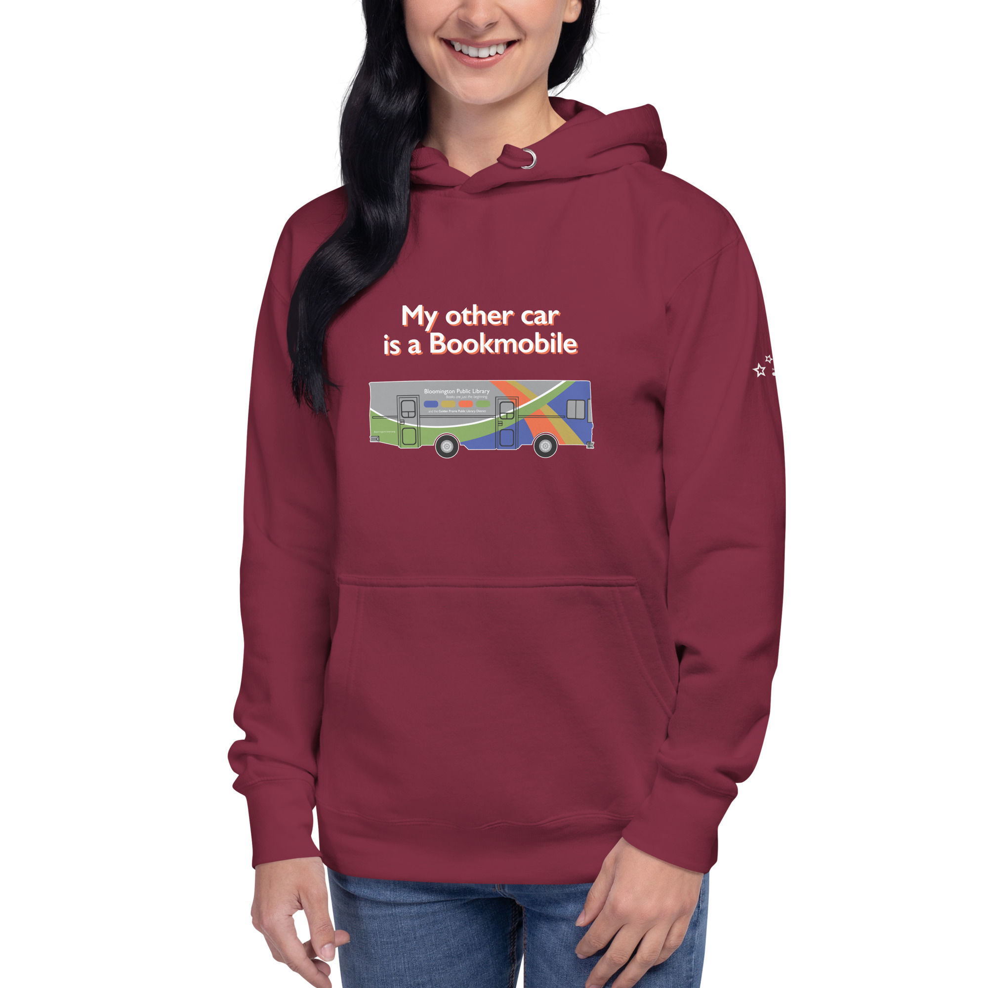 My other car is a Bookmobile Unisex Hoodie