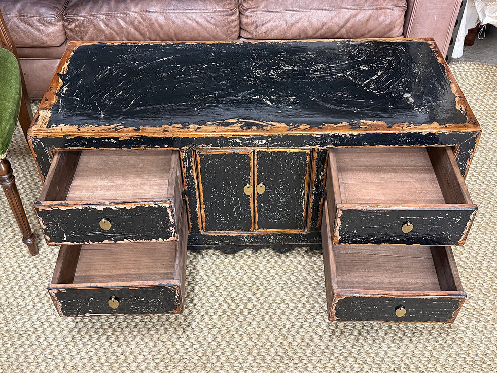 Thumbnail: Small Chinese Sideboard TV Stand Cabinet Bench 