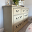 Thumbnail: Country Sideboard Console Farmhouse Rustic Bank Of Drawers