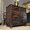 Thumbnail: Antique painted Dark Mahogany Chest of Drawers 