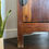 Thumbnail: Antique Chinese Elm Shoe Cabinet Book Shelving Oriental Linen Cupboard Pantry