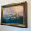 Thumbnail: English Fine Art Antique Oil Painting By Alfred Darby Ship Seascape
