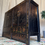 Thumbnail: Black Lacquered Hand painted Chinese Sideboard Antique Mongolian Style Cabinet