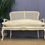 Thumbnail: Vintage Style French Two Seater Sofa Love Seat Bergere Seat Louis XV Style