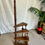 Thumbnail: Antique Victorian Mahogany Leather Brass Library Steps Step Ladder 