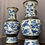 Thumbnail: Pair Of Antique Qing Dynasty Nanking Vases Antique Porcelain Glazed Vases