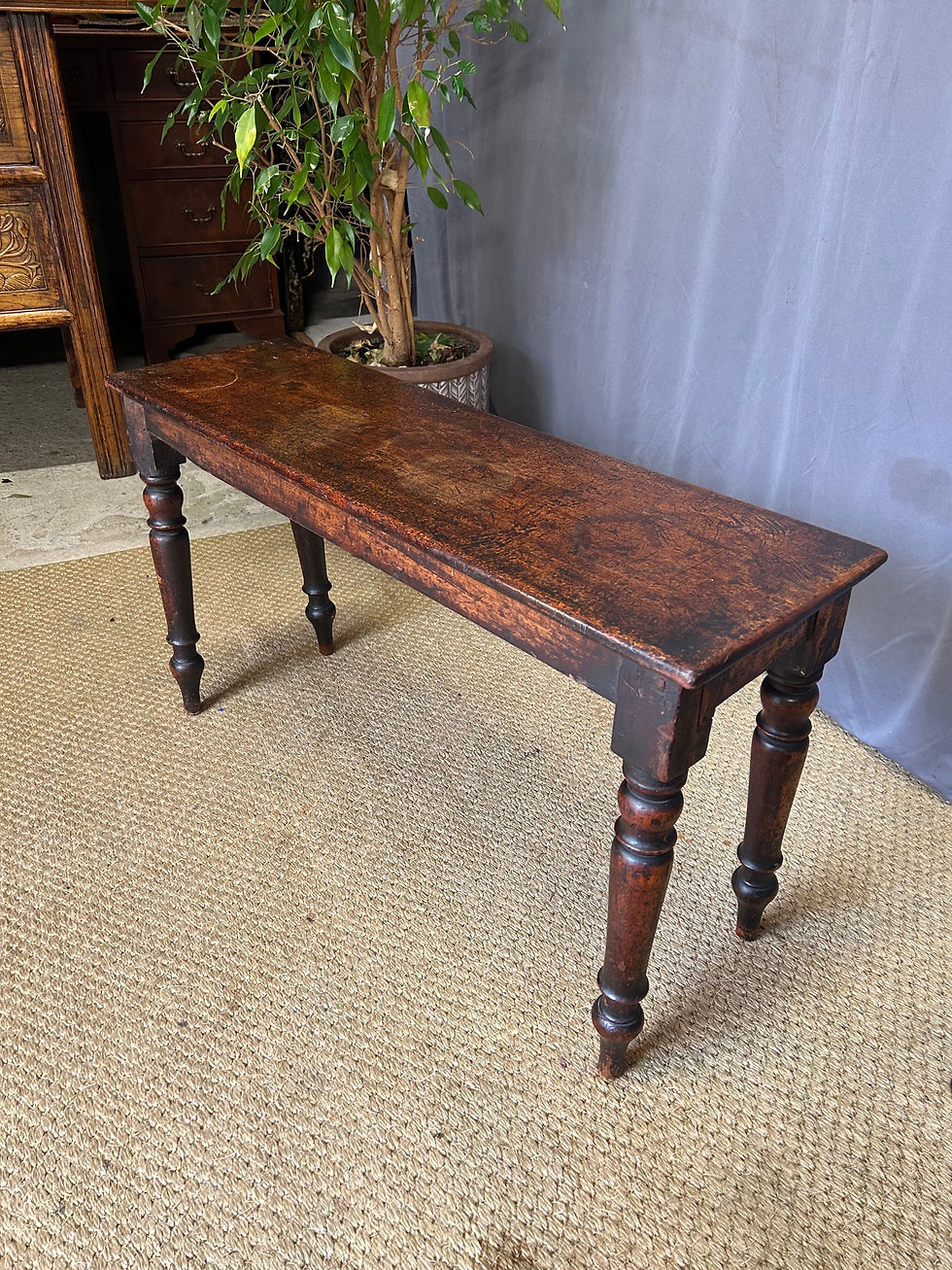 Thumbnail: Antique Mahogany Window Seat