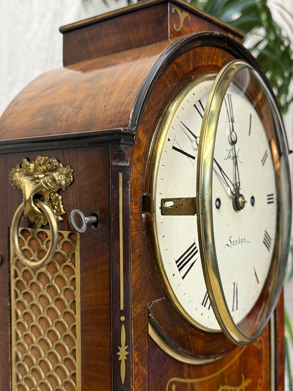 Thumbnail: Antique Thirk London Mantel Clock British Clock