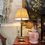 Thumbnail: Brass and Marble Corinthian Lamp Regency Table Lamp