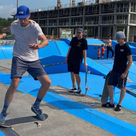 City of Peterborough, Ontario, Canada outdoor concrete skatepark built by Drop In Skateparks in 2025. Bringing Communities Together. 3D skatepark design renderings. Skatepark committee. Skatepark advocacy. Public consultation services. Skatepark contractor.