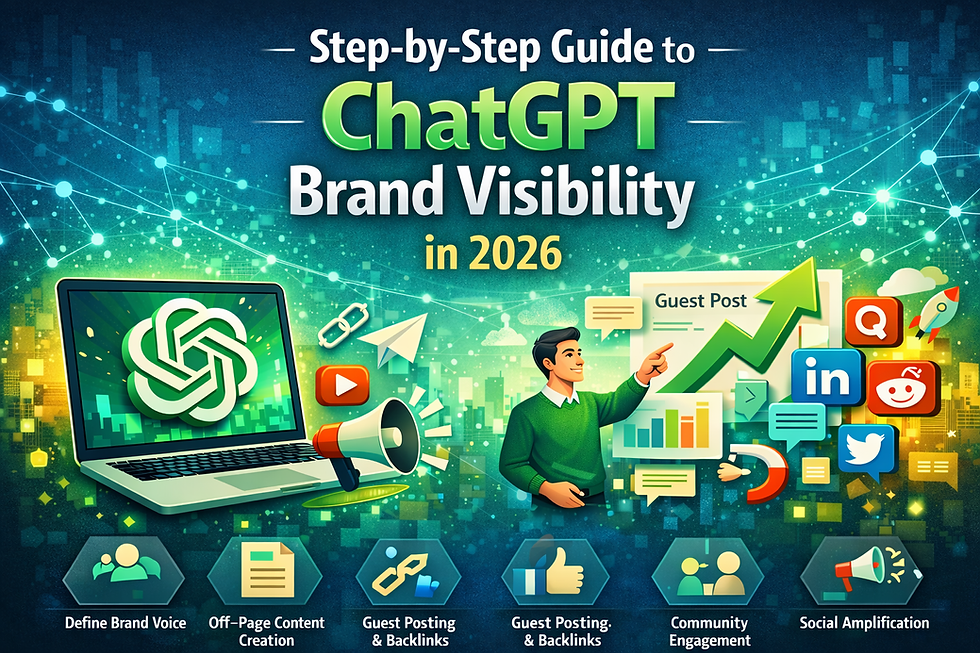 Step-by-Step Guide to Create a ChatGPT Brand Visibility in 2026