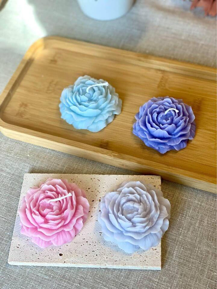 Thumbnail: Peony Soy Wax Scented Candle