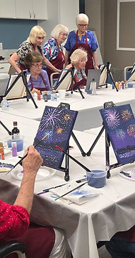 Senior Living Paint & Sip