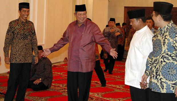 Buka Bersama, SBY, Prabowo dan Jokowi Bicara Soal Bola, Malaysia dan Kolak 