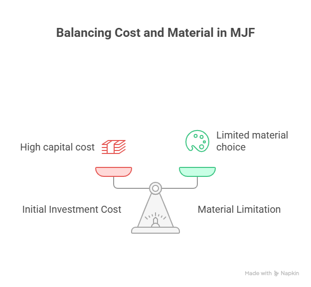 Limitations of HP Multi Jet Fusion