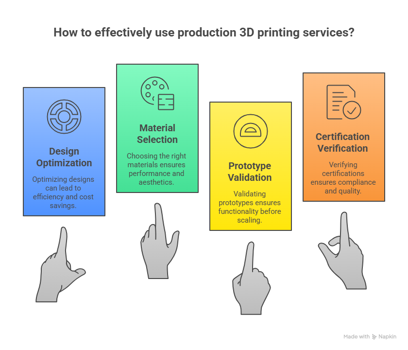 Tips for Using Production 3D Printing Services