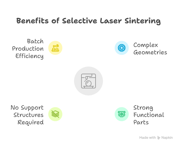 Advantages of Selective Laser Sintering