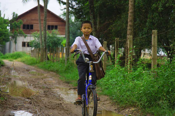 Young boy, country side , Laos