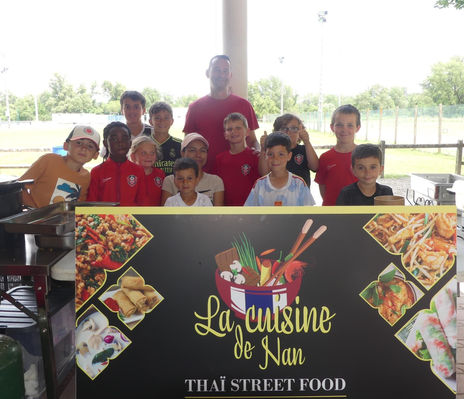 Cuisine de Nan - Sponsoring - Stage été USEL Foot, Jonage.