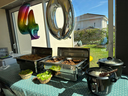 Cuisine de Nan - Anniversaire, Jonage, septembre 2024