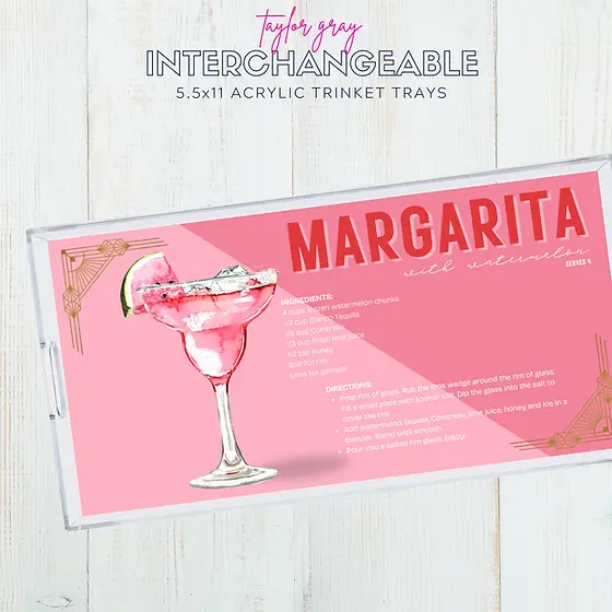 Cocktails Vol. 2 Trinket Tray Insert Pack -Taylor Gray