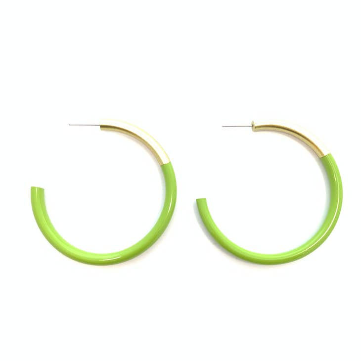 Delilah Hoops - Lime