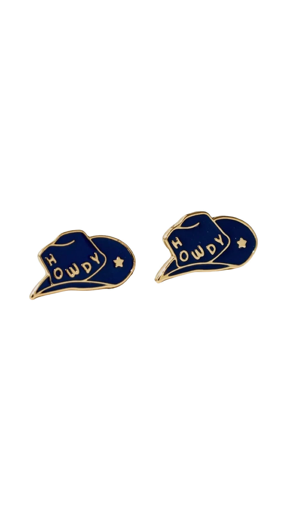 Saloon Studs- Navy