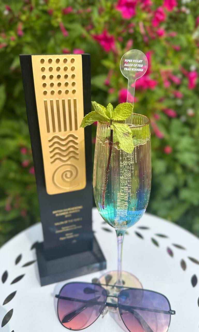 Our “salon of the year” celebration summer cocktail