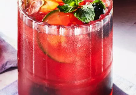 Blackberry-Lime Punch