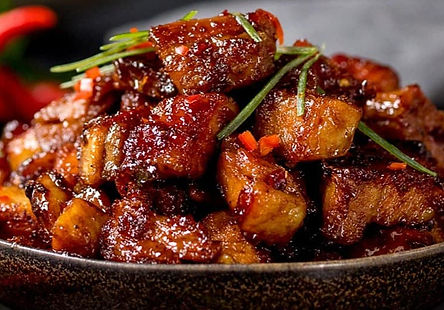 Sticky Chinese Pork 