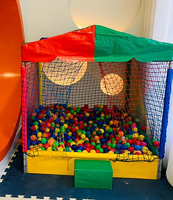 piscina de bolinhas 1,5m para locação