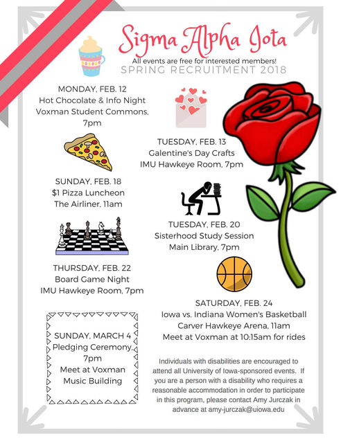 Spring Recruitment 2018