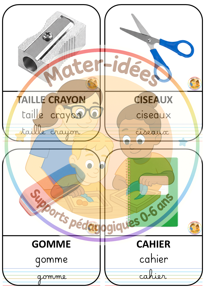 Miniature : Imagier Rentrée scolaire