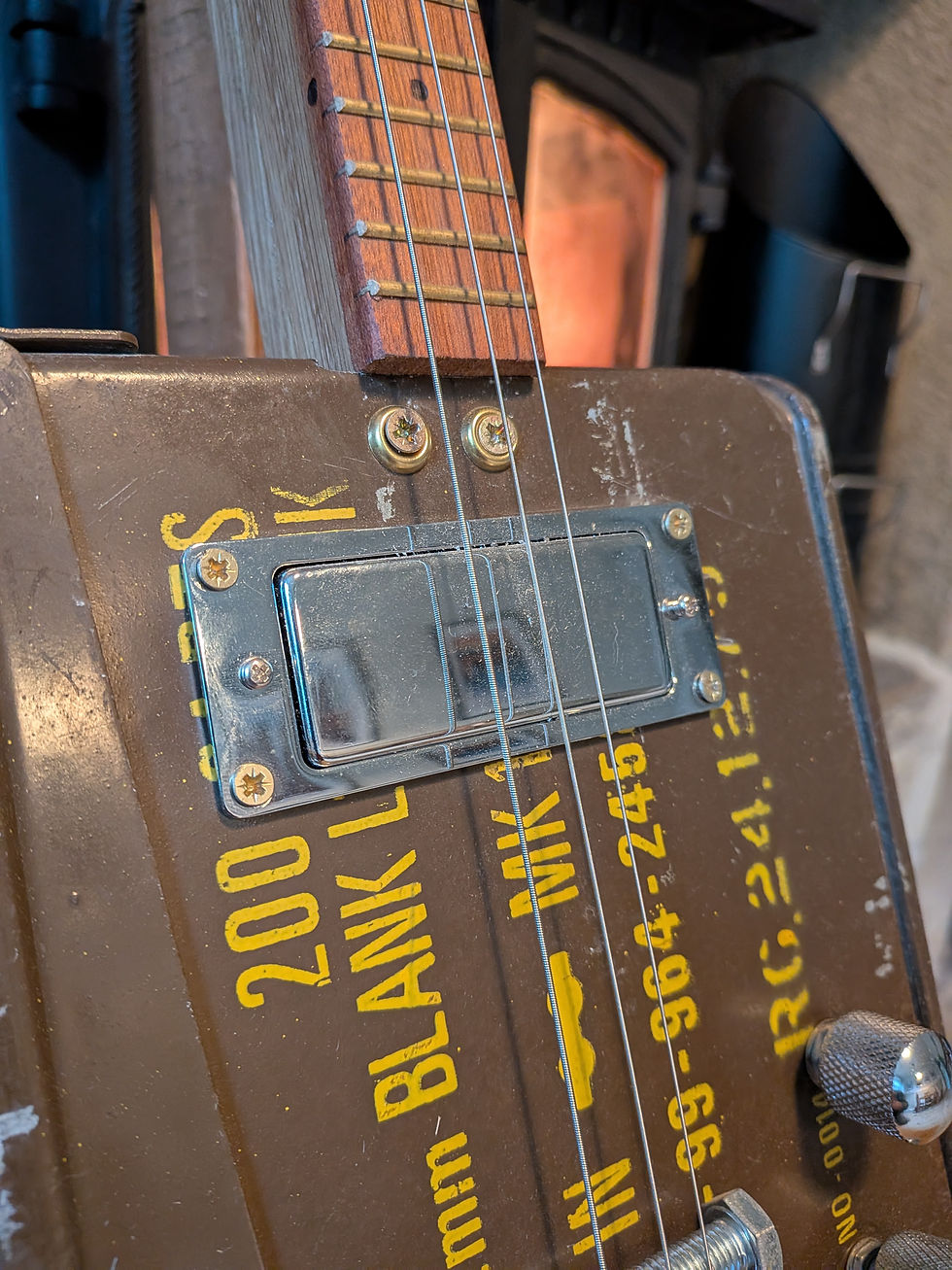 Thumbnail: 7.62mm Caliber 3 string Diddley Bow