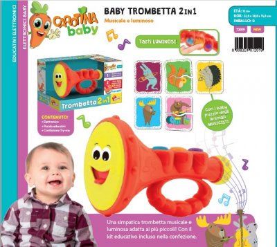 Miniatura: Carotina Baby Trombetta 2 in 1