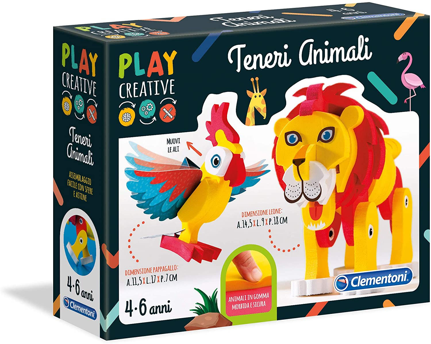 Clementoni Play Creative teneri animali
