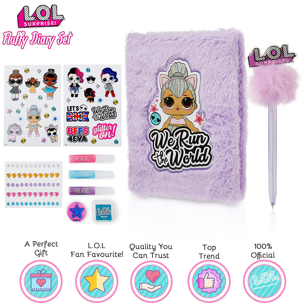 Miniatura: Set Diario Fluffy LOL