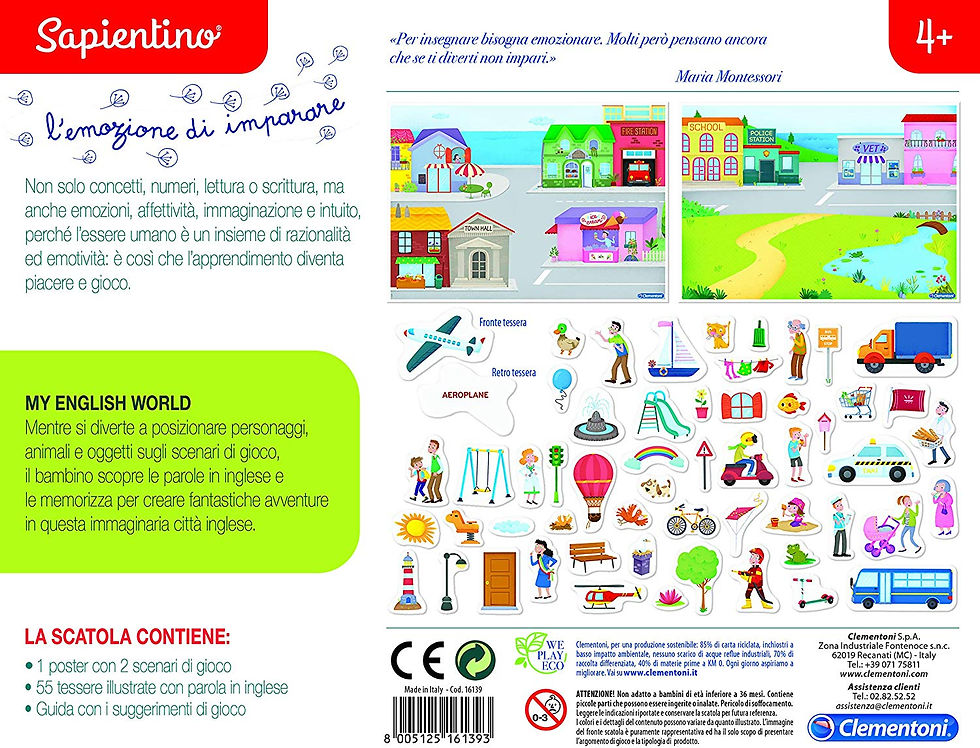 Miniatura: Sapientino My English world