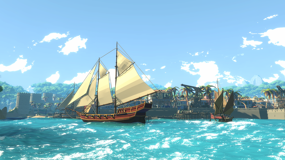 Ship in the harbor