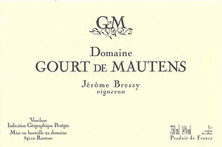 Gourt de Mautens by Jerome Bressy - Rhone Valley Biodynamic Wine - Vin de Pays du Vaucluse Blanc