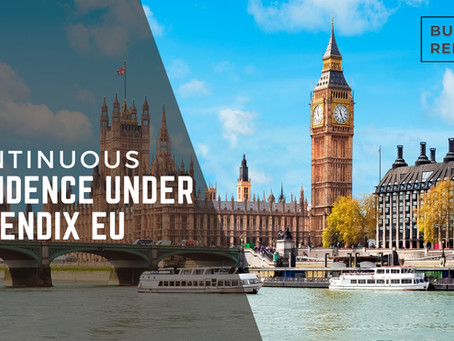 Continuous Residence Under Appendix EU: Key Points