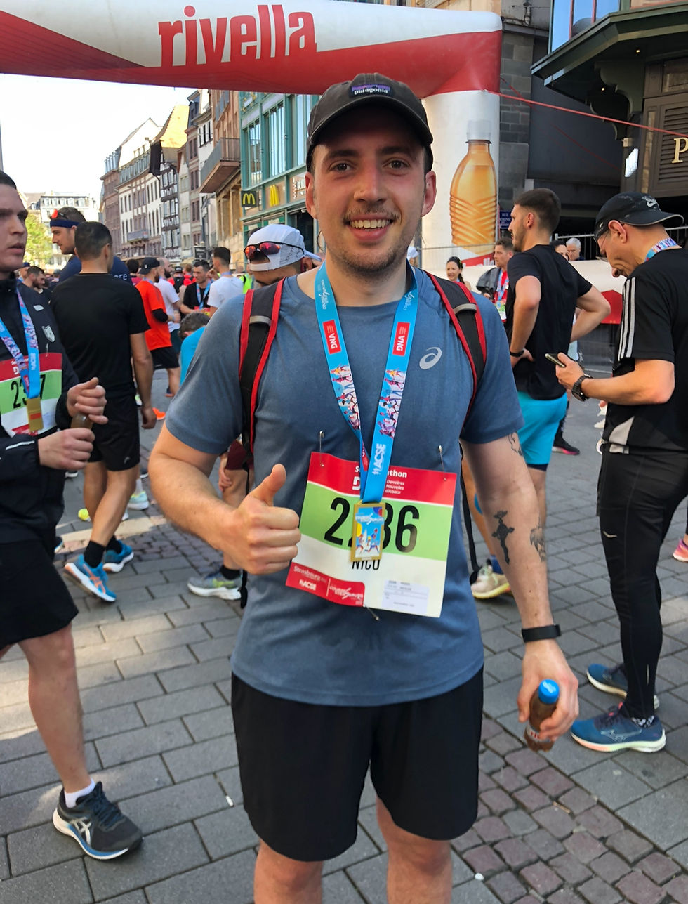 Semi-Marathon 1h46min39sec